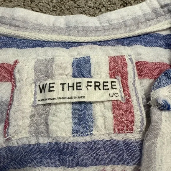 We The Free Valley Valley Double Cloth Stripped Shirt - Picture 5 of 8